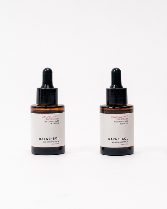 Skin-First Gradual Face Tan Serum - The Duo