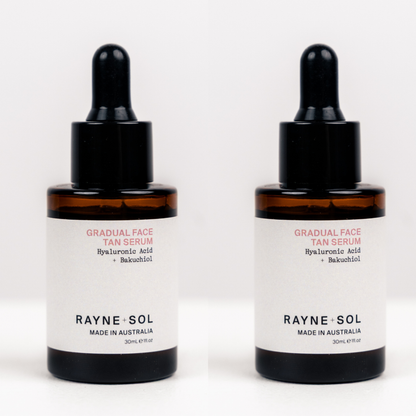 Skin-First Gradual Face Tan Serum - The Duo