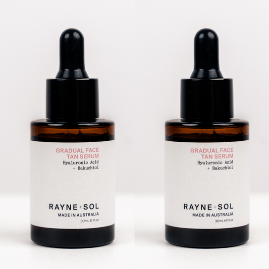 Skin-First Gradual Face Tan Serum - The Duo